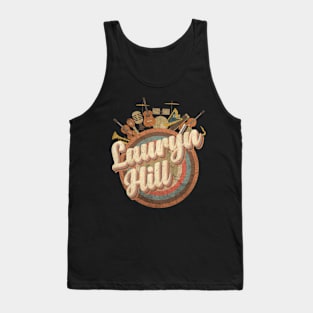 Music Tour Vintage Retro // Lauryn Noelle Hill Tank Top